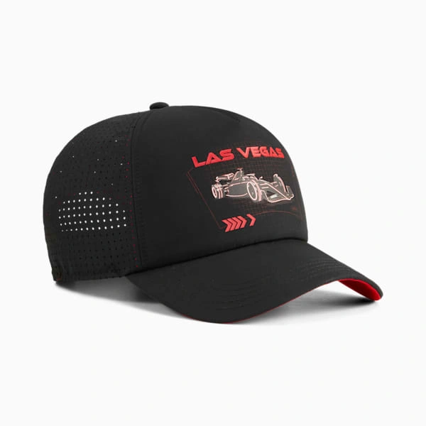 PUMA Las Vegas F1® Trucker-hatt: Kjenn Las Vegas-vibben i stil – Formel 1 og mote forent!
